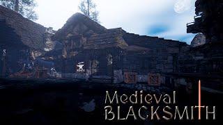 ПЕРВЫЙ ДЕНЬ В КУЗНИЦЕ Прохождение Medieval Blacksmith на русском языке #2