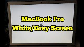 How To Fix MacBook Pro White/Grey Screen on macOS Ventura - Fixed 2023