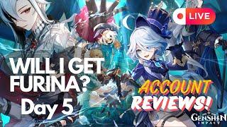 WILL I GET FURINA? [66/90] | ACCOUNT REVIEWS | #furina #genshinimpact