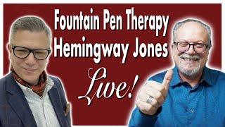 Fountain Pen Therapy Takes A Seat On The Couch! LIVE!