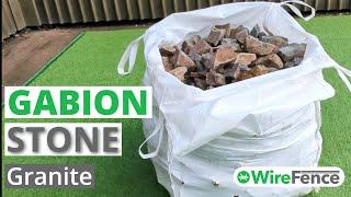 Gabion Stone  - (Granite) | WireFence