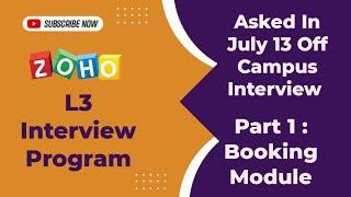 #zoho L3 Recent interview program || #Tamil #java