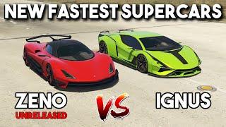 GTA 5 ONLINE : IGNUS VS ZENO (NEW FASTEST CARS? THE CONTRACT DLC)