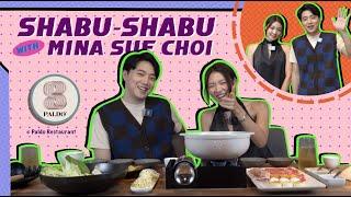 Mukbang with Miss Earth 2022, Mina Sue Choi at Paldo Restaurant | Ryan Bang