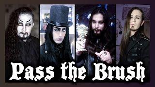 Pass the Brush Challenge - Goth Men Around the World | Drahcir Zeuqsav