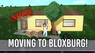 Moving to Bloxburg! | Bloxburg Skit | alixia