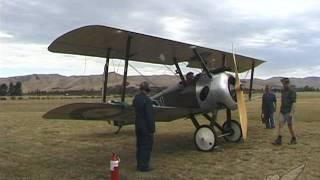 Engine: Gnome rotary in Sopwith Camel