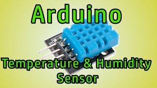 Arduino temperature and humidity sensor