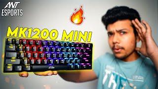 Budget 60% Mechanical Gaming Keyboard | Ant Esports MK1200 Mini