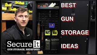 Gun Safe and gun storage  - CradleGrid Tech by SecureIt!