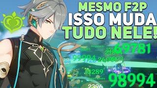 ALHAITHAM ESTÁ Mais FORTE Que NUNCA! Melhor DPS Dendro Do Genshin Impact! / Guia e Builds  f2p 2024