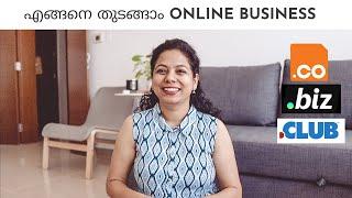 How I started Online Business | Step-by-Step | Easy Website Creation | Malayalam