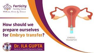 How should we prepare ourselves for Embryo transfer | Ferticity | Best IVF Centre in Delhi NCR