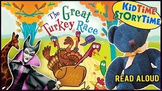 THE GREAT TURKEY RACE | Thanksgiving Day Story | Kids Books Read Aloud