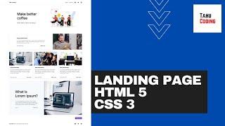 Tutorial Web Landing Page HTML + CSS Bahasa Indonesia berserta Penjelasan