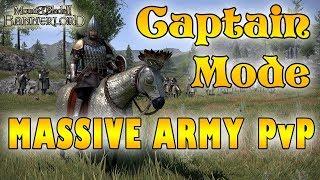 CAPTAIN MODE | Massive Multiplayer Battle with Army Management - Mount & Blade 2 Bannerlord