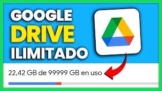 Cómo obtener Almacenamiento ILIMITADO GRATIS en Google Drive PARA SIEMPRE 2024 
