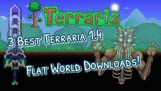 Top 3 Best Flat World Downloads! (IOS/ANDROID) (LINKS IN DESCRIPTION) | Terraria 1.4