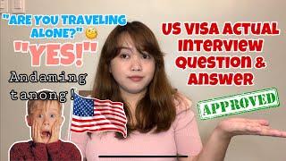 US VISA INTERVIEW ACTUAL Q&A | April 2022 | Daming nilang tanong sis! | Tagalog | May Ann Gonzales