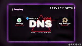 Setup Private DNS | Disable system apps | Geto App | Banking app Hide developer options from app !