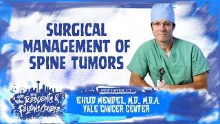 Surgical Management of Spine Tumors - Ehud Mendel, M.D.