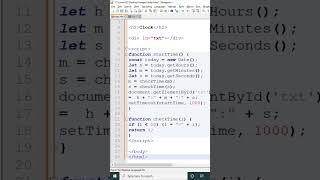 How to create a digital clock with HTML & Javascript