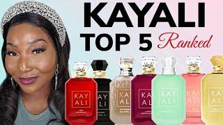 TOP 5 KAYALI FRAGRANCES RANKED! PERFUME FOR WOMEN