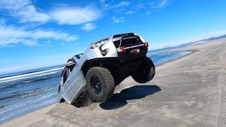 Driving on the Beach - Stupid Things You Should Not Do - Crawl Control Test - 4Runner Overlanding