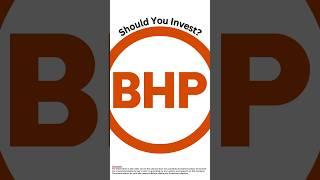 Should you buy BHP stock?  #shorts #stocks #growthshares #bhp