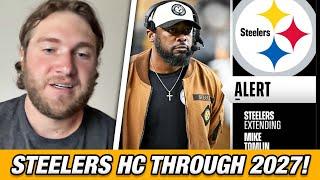 Pittsburgh Steelers SIGN Mike Tomlin To 3 YEAR Contract Extension