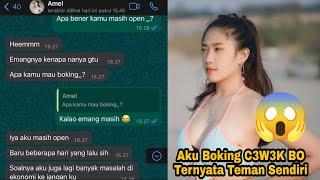 CHAT STORY || B0KING BO TERNYATA TEMAN SENDIRI || WHATSAPP