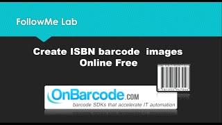 Free Online ISBN Barcode Image Generator