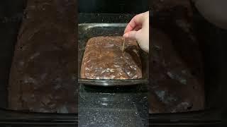 Fudgy Brownie Toothpick Trick