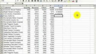 How to Enter  Formulas in Excel 2003