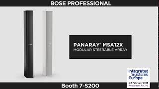 ISE 2018 Bose Pro New Products