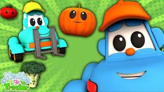 Hector Meets The Vegetables + Educational Cartoon Vehicle Videos for Kids