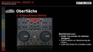 Deutsch: Reloop Digital Jockey 2 Präsentation
