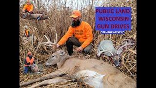 Orange people in the cattails   Opening weekend of Gun season