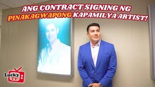 CONTRACT SIGNING NG PINAKAGWAPONG KAPAMILYA + Ang Bago Nating Gameshow! | Luis Manzano