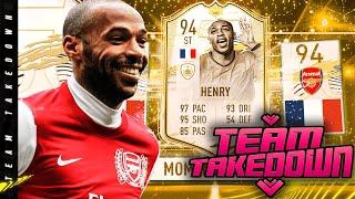 Prime Icon Moments Thierry Henry Team Takedown vs @DannyAarons !!!