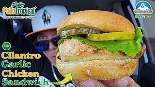 Pollo Tropical® Cilantro Garlic Chicken Sandwich Review! | Worth $7? | theendorsement