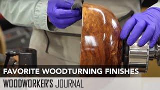 Favorite Woodturning Finishes