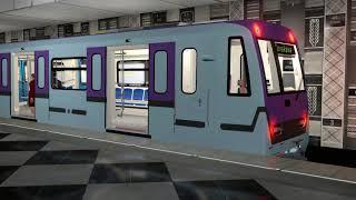 Metro Simulator 2020 Режим Пассажира Пытаемсья Уехать в Тупик Проходим №1 Этап Обучения Част№1