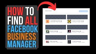 How to Find All Facebook Business Manager | Marketer Rashed