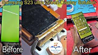 Samsung S23 ultra Flex Bonding | Samsung S23 Ultra Green Display Solution