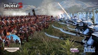 прохождение Total War SHOGUN 2 закат самураев серия 30 захват стратегического города HD