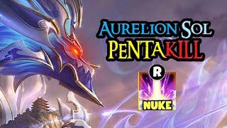 ️‍ Aurelion Sol Pentakill 1v5 #shorts #clips #twitch #lol