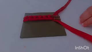 Diy Ribbon band  ||Ribbon band making at home ||Ribbon band banane ka tarika #trending #diy #craf