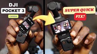 DJI Osmo Pocket 3's Major Issue And Our Game-Changing Fix