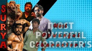 Surya Most Powerful Character's | Who Is Powerful Character  #surya #comparison #Rolex #trending